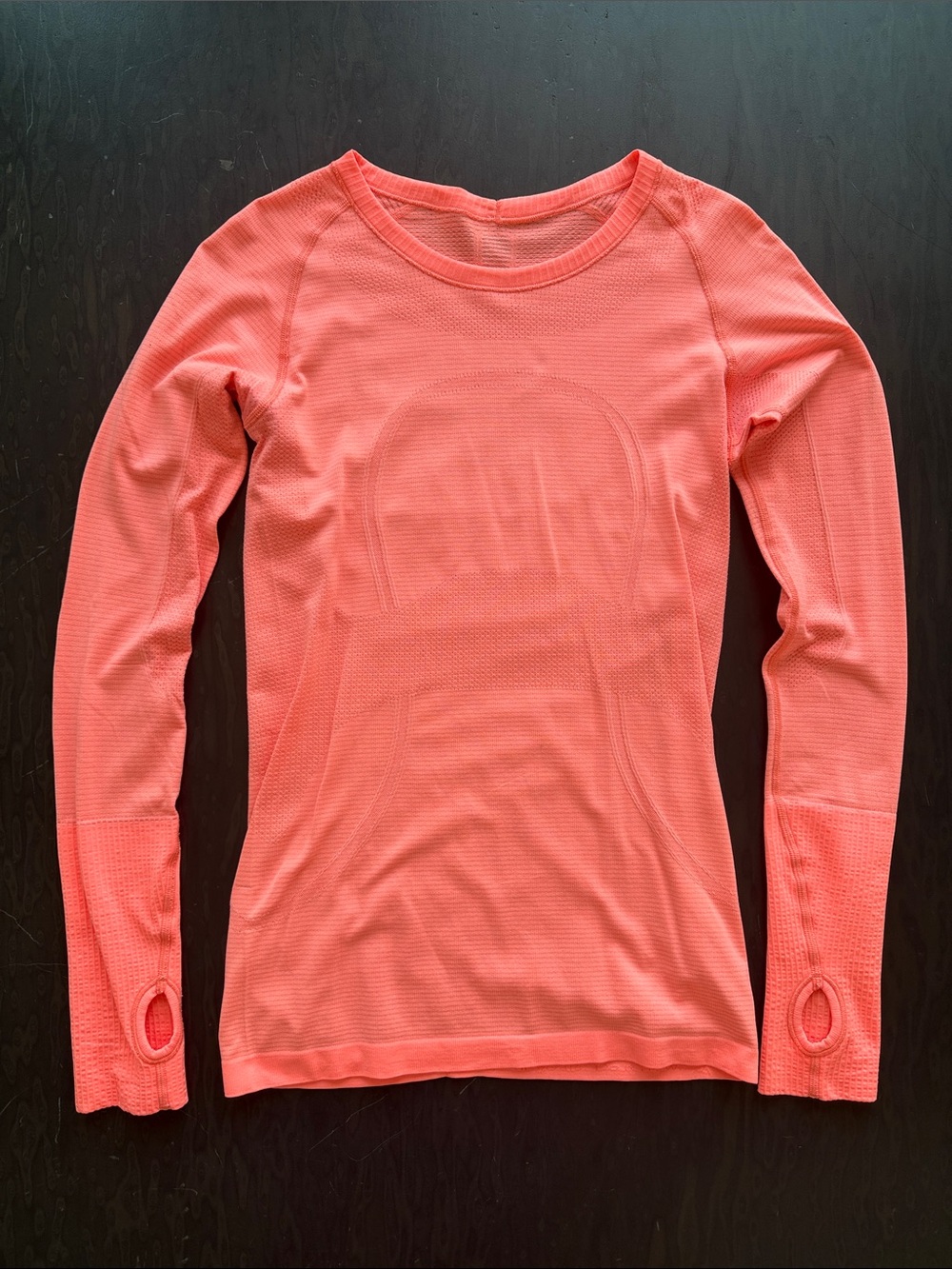 Women’s lululemon Swiftly Long-Sleeve Performance Top in Coral